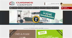Desktop Screenshot of cuisinescenter.fr
